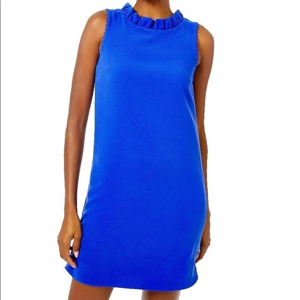 LILLY PULITZER XS Allegra Shift Dress Corsica blue - Picture 3 of 13